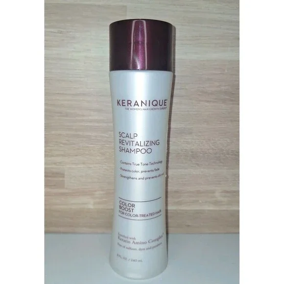 Keranique Scalp Revitalizing Shampoo Strengthen Thicken Color Protect 8 oz New