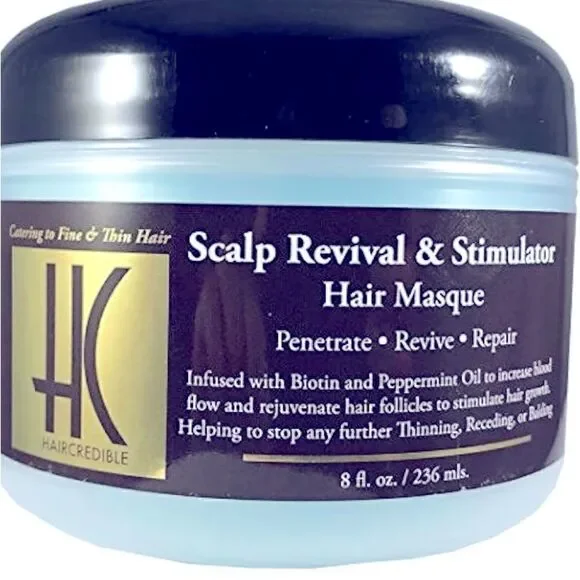 🎉Haircredible Scalp Revival & Stimulator Hair Masque 8 OZ🔥