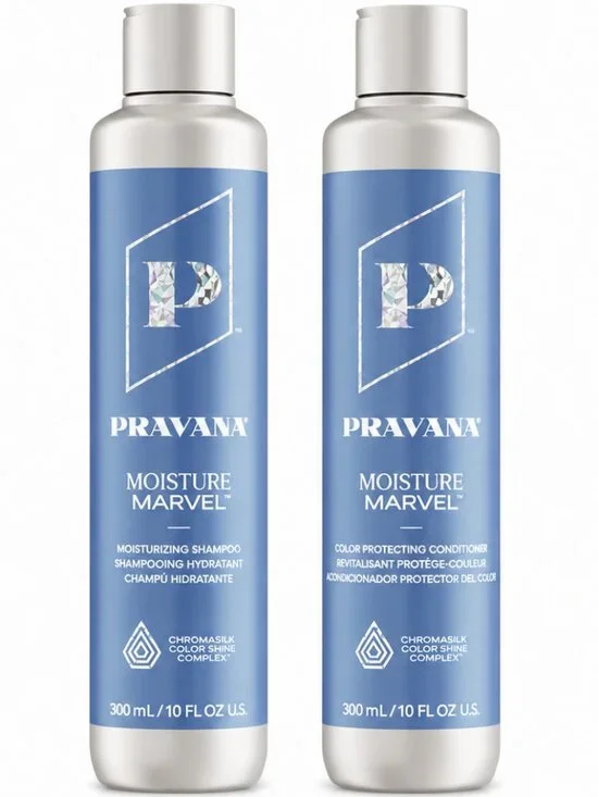 Pravana Moisture Marvel Shampoo & Conditioner Set | 10 oz Each | Professional