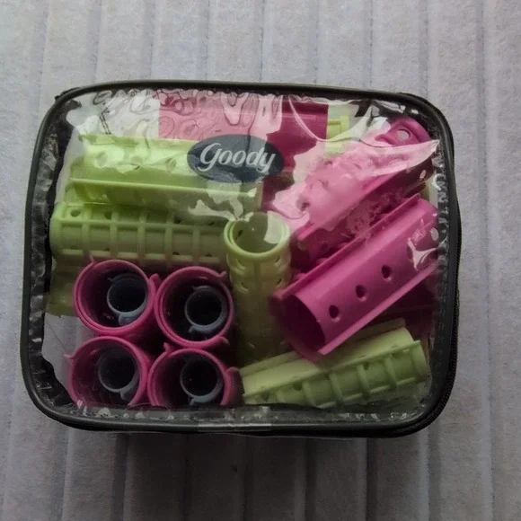 Vintage Goody Magnetic‎ Rollers Set Multicolor Plastic Hair Styling for Unisex