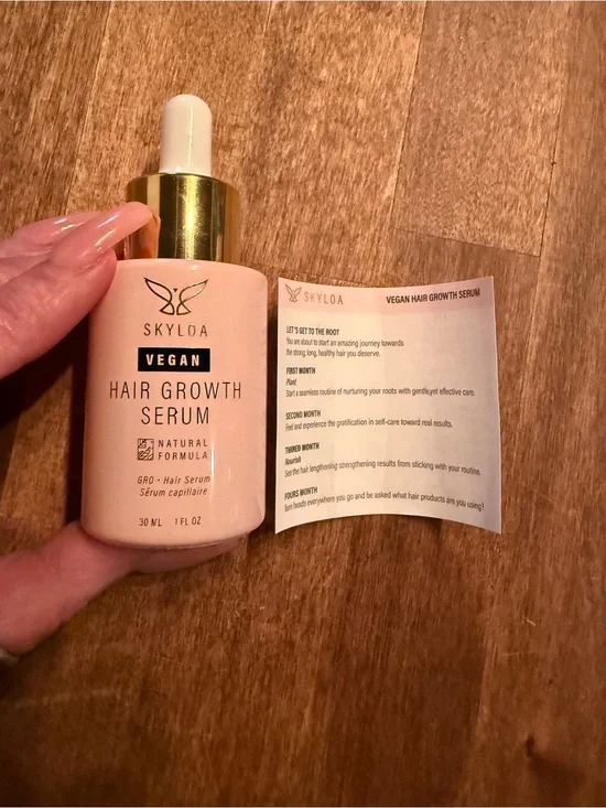 Skyloa Vegan Hair Growth Serum - Pink