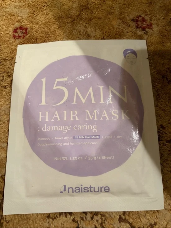Naisture 15 Min Hair Mask - Damage Caring (Lavender)