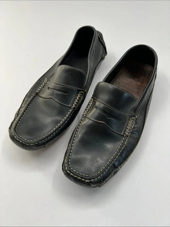 Clarks Leather Penny Loafer Driving Mocs