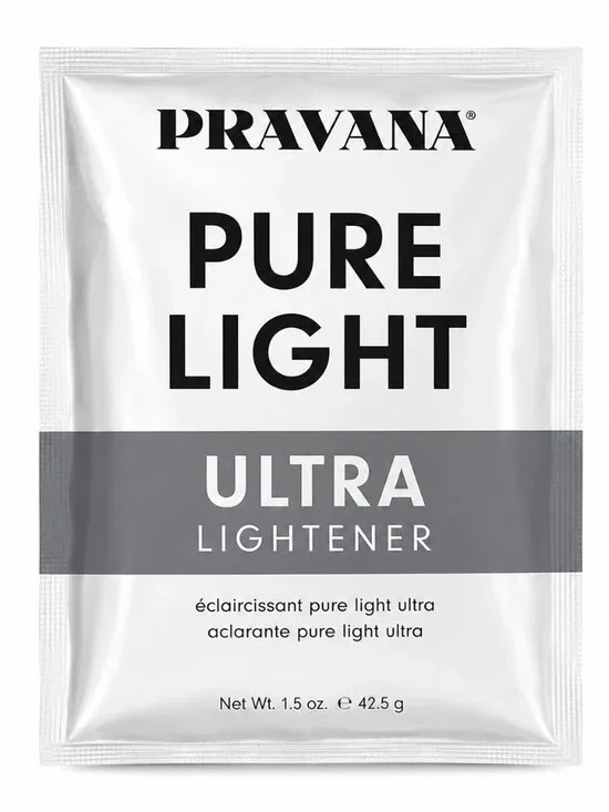 Pravana Pure Light Ultra Lightener Bleach Powder Packet 1.5 oz | Professional Ha