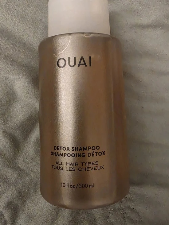 NEW OUAI Detox Shampoo 10 oz Factory Sealed Full Size Clarifying Shampoo