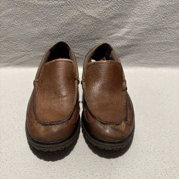 L.L. Bean Brown slip on Men’s Loafers size 10 medium