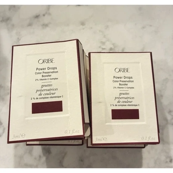 Oribe Power Drops Color Preservation Booster 3ml Trial Sample Size Lot of 9