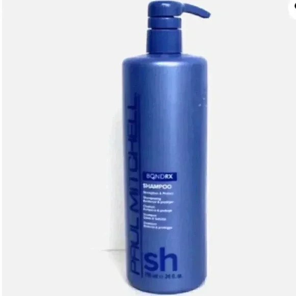 NEW Large Paul Mitchell BondRX Strengthen & Protect Hair Shampoo 24 oz W/ Pump