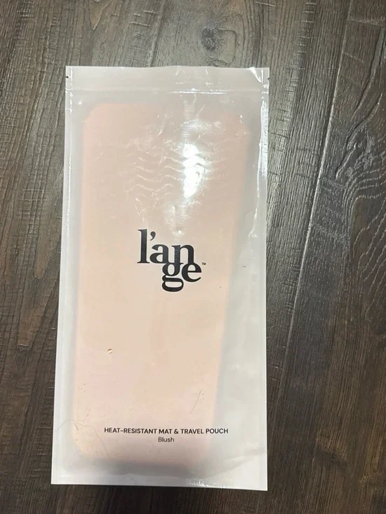 Lange Blush Heat-Resistant Travel Pouch & Mat