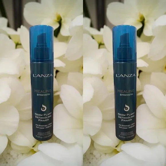 L'anza Lanza Healing Strength Neem Plant Detangling Primer 6.8 oz_ 2 units