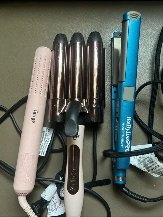 BaBylissPRO Blue Nano Titanium Mini Flat Iron for Women