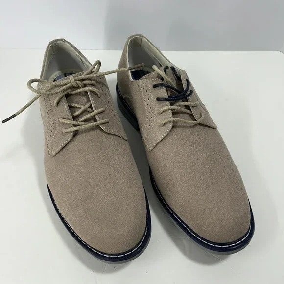 Izod Shoes Men Size 10.5 D Suede Gray Carlin New in the Box