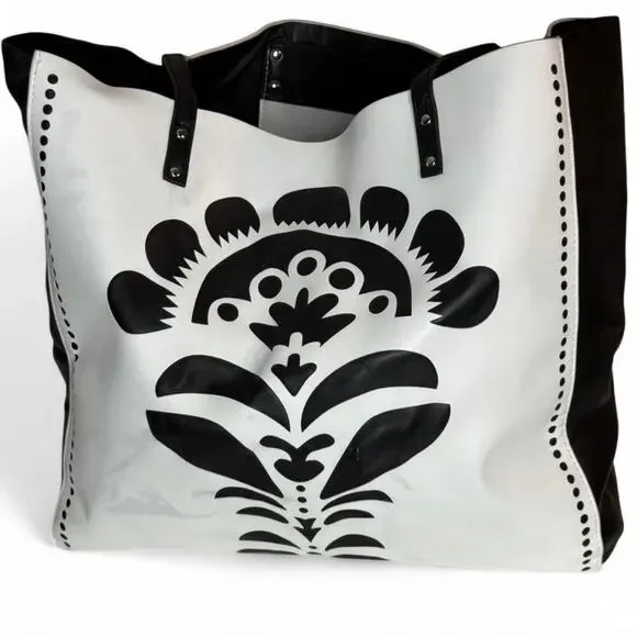 RARE‎ Vera Bradley Black & White Large Tote