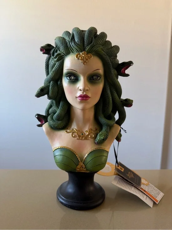 One Medusa Bust Decorative Head