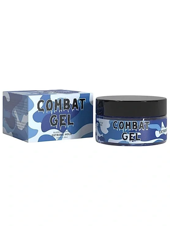 🫐 Combat Gel Blueberry Scented Extreme Hold Hair Gel 3.38oz