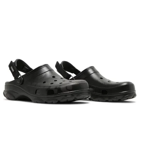 Crocs x Pleasure collaboration black clog crocs Size 9