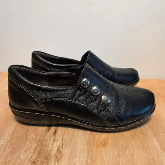 Women's Montana Artesian Crafted Slip-on Comfort Shoes Brownwood Leather 8.5