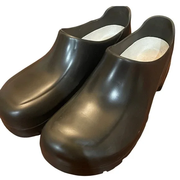 Birkenstock A630 Clogs Mens Black Slip Resistant Work Shoes 46 L13 M13