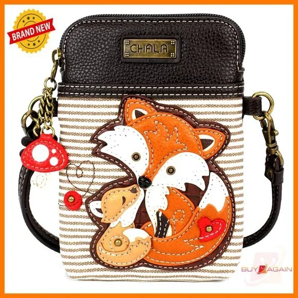 Adjustable Vegan Leather Crossbody Bag, Converts to Clutch & Purse, Phone Sized