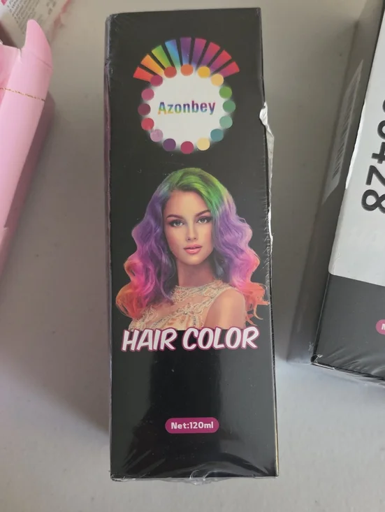 Multicolor Hair Color – Purple, Pink, Green, Orange