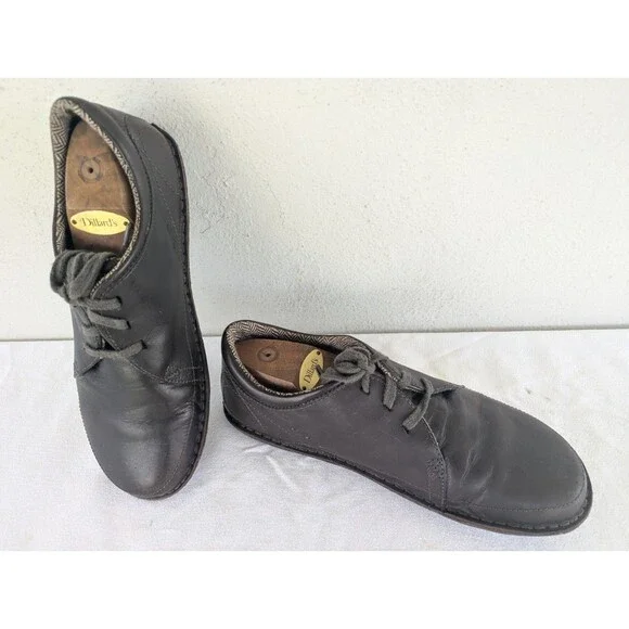 Patagonia Loulu Shoes Mens Size 11.5 Velvet Brown Leather Performance Footwear