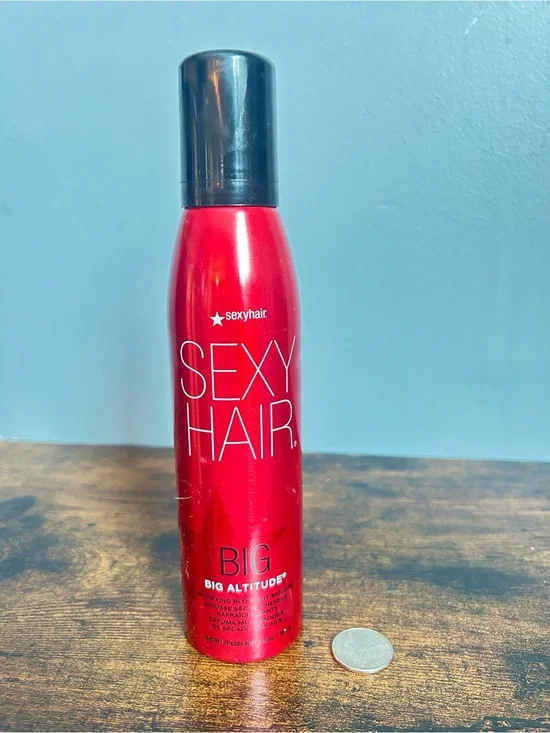 SexyHair Big Altitude Volumizing Mousse - Red