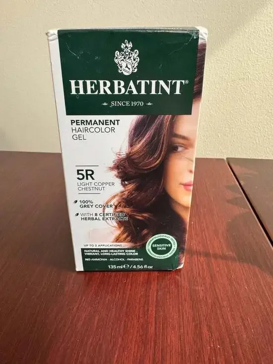 Herbatint Permanent Haircolor Gel 5R Light Copper Chestnut