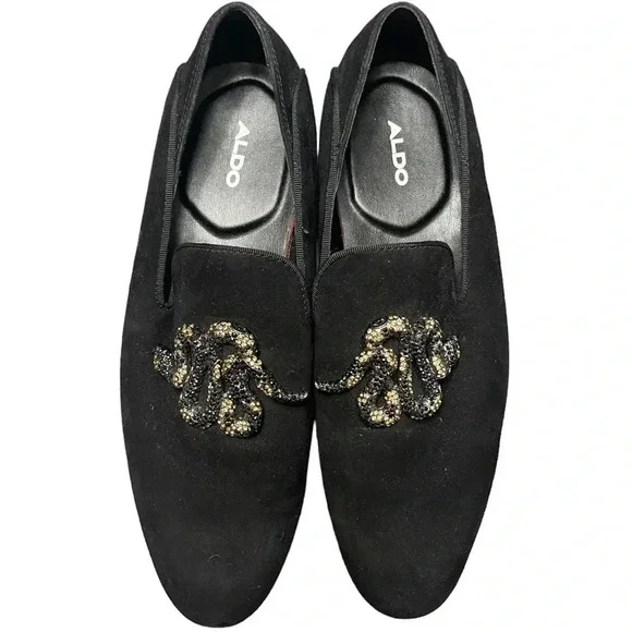 Aldo Gomard Venetian Loafer in Black