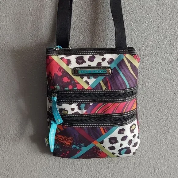 Lily Bloom Vibrant Multi-Color Crossbody Bag