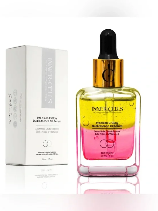 INNER-CELLS Precision C Glow Dual Essence Oil Serum