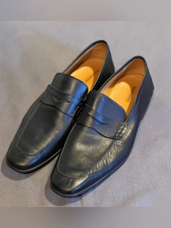 Magnanni slip on shoes mens 13 pre-owned‎ condition