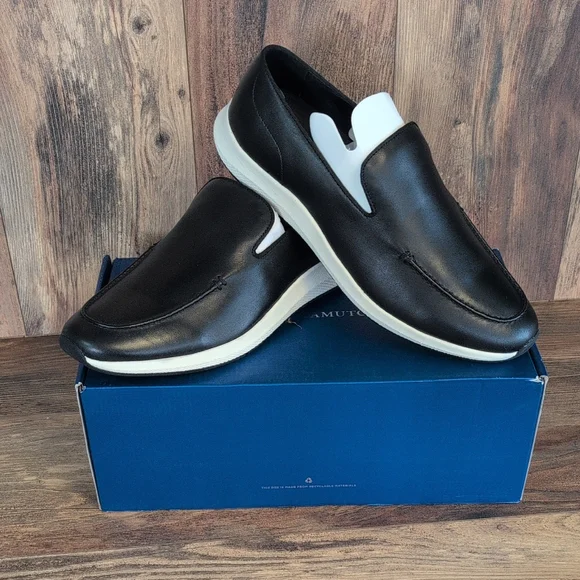 Vince Camuto Men's Black Eidel Sporty Slip-On Loafers NIB 11M        M207