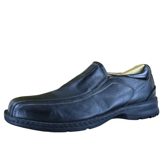 Dockers Men All Motion Loafer Black Leather Size 11.5‎ Medium Gently Used 2025