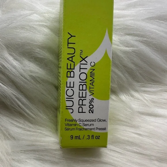 💙3/$20 Juice Beauty Prebiotix Vitamin C Serum in Bright Green box