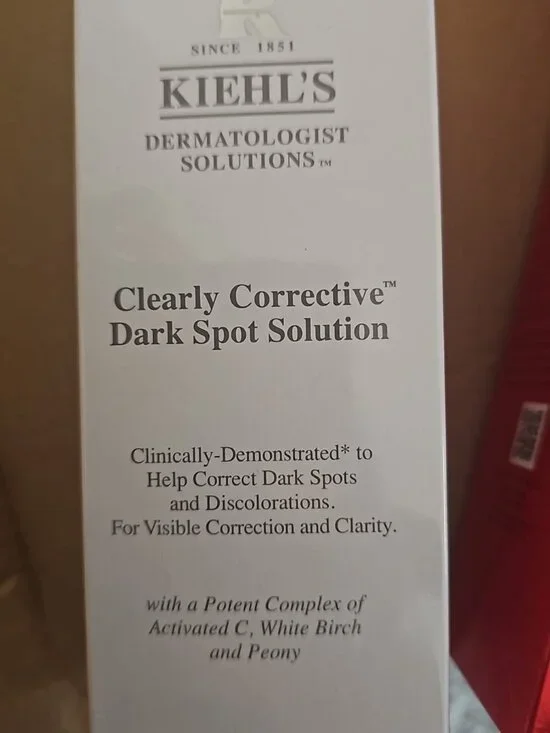 Kiehl's Clearly Corrective Dark Spot Solution Serum 100ml 3.4oz NEW Factory Seal
