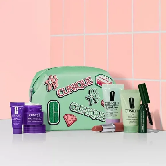 Clinique 7 Piece Sealed Gift Travel Skincare Set