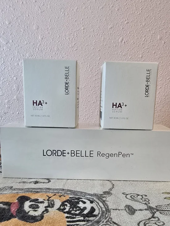 LORDE+BELLE HA3+ Peptide Serum — White