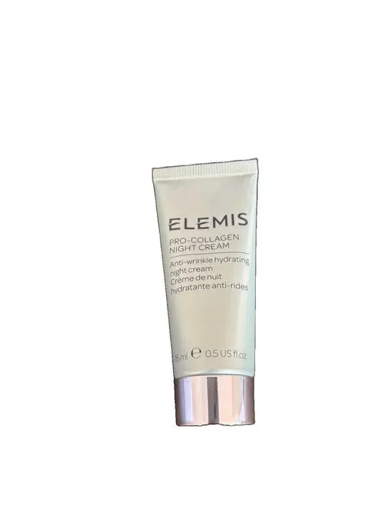 ELEMIS Pro-Collagen Night Cream 15ml 0.5oz Travel Size Anti-Wrinkle Hydrating