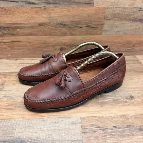 Allen Edmonds  Size 11.5D Camden Tasseled Brown Loafer shoes Made in US