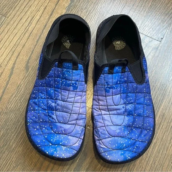 Merrell‎ Men's Hut Moc Slip On Shoe Night Sky Stars Quilted Upper J003711 Blue