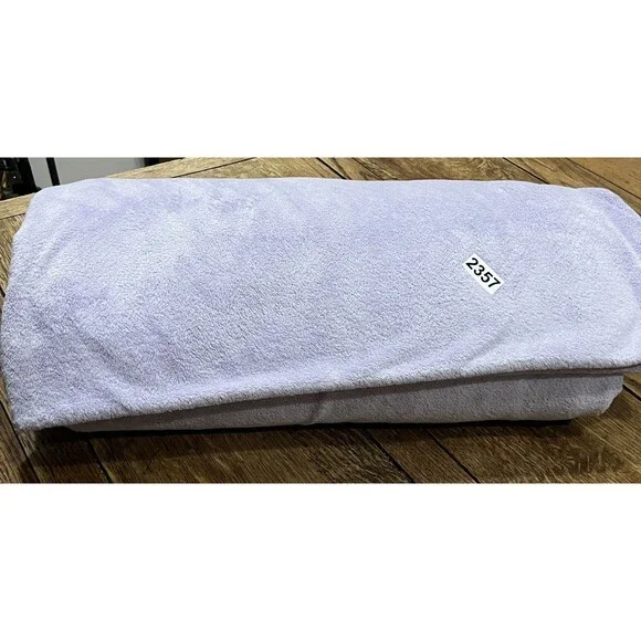 Pottery Barn Kids Chamois Duvet Cover Full Queen Lavender purple soft bedding