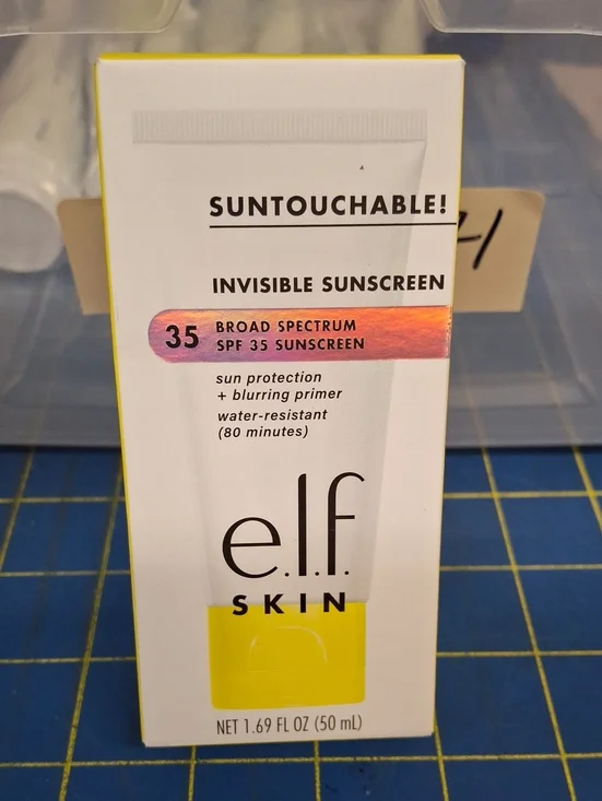 e.l.f. SKIN Suntouchable Invisible SPF 35 Lightweight Gel-based Sunscreen 1.7oz