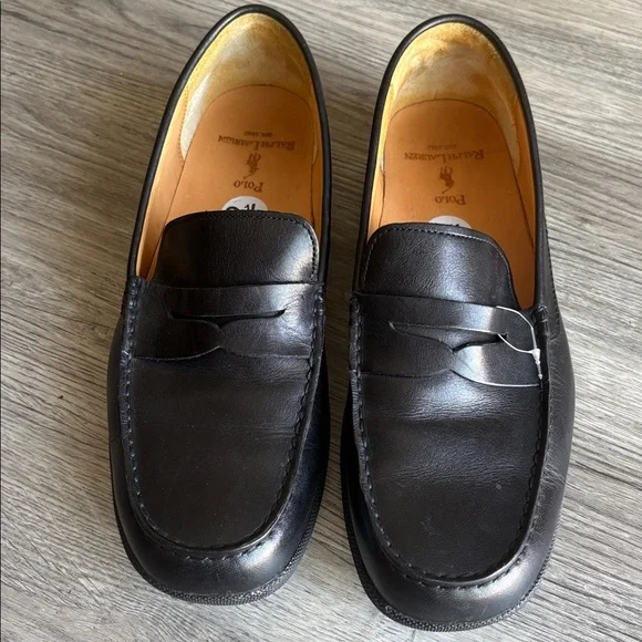 NEW Polo Ralph Lauren Leather Loafers Size 10