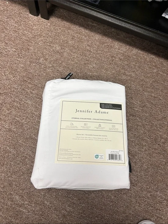 Eternal Collection White Duvet Cover