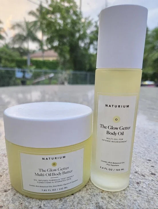 Naturium The Glow Getter Body Oil & Multi-Oil Body Butter Set