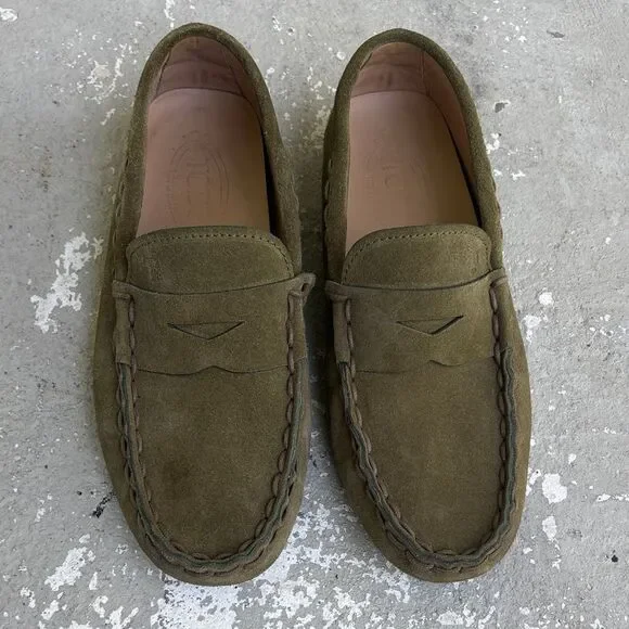 Tod’s Gommino driving suede loafers