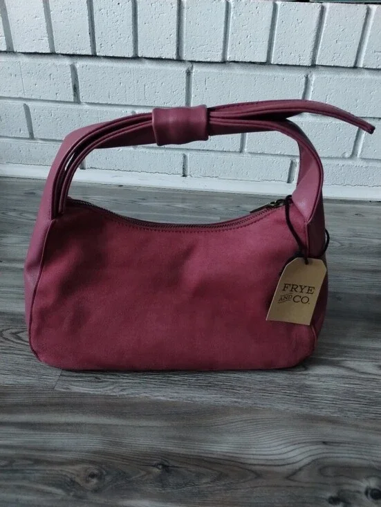 Frye and Co. Franny Mini Hobo Purse Pink