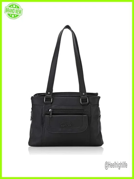 Soft Washed PU Leather Hobo Bag with Top Handle, Large Tote Shoulder Bag