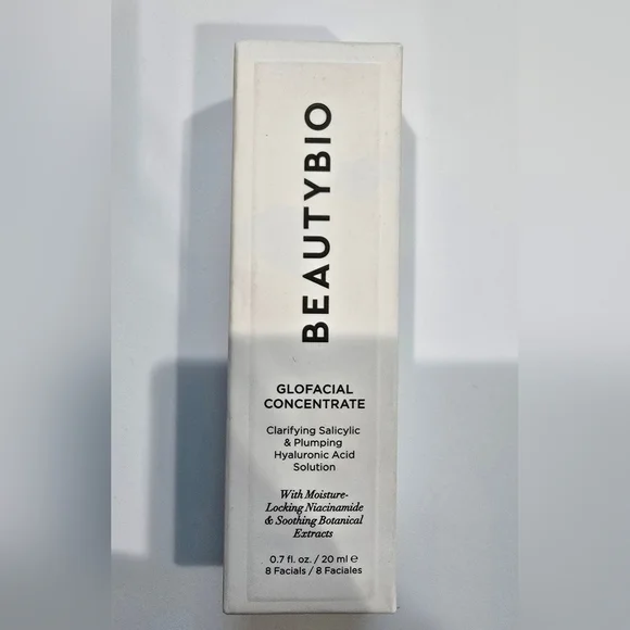BeautyBio GLOfacial Concentrate .7 fl. oz. New