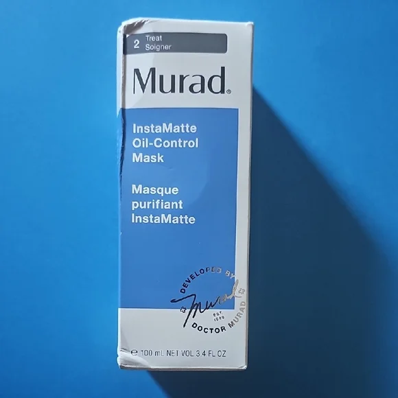 Murad InstaMatte Oil-Control Mask Net Volume 3.4 FL OZ New Damage To Box